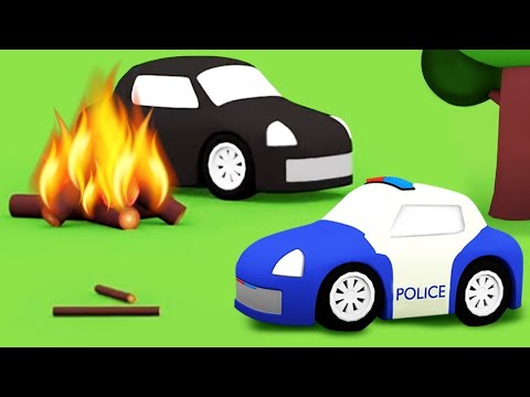 Мультики для детей: 4 машинки и пожар в лесу! Сборник мультфильмов для малышей - Популярные видеоролики рунета