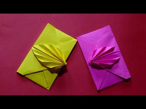 ORIGAMI  Envelope with paper - Популярные видеоролики рунета