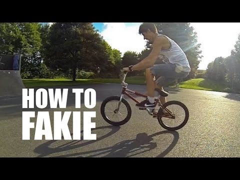 How to fakie BMX (Как сделать фэйки на BMX, MTB) | Школа BMX Online #8 Дима Гордей - Популярные видеоролики рунета
