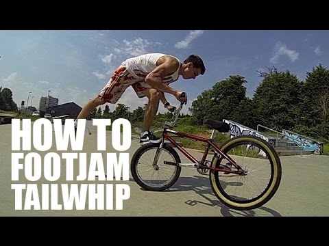 How to footjam tailwhip (Как сделать Футджем Тейлвип на BMX, MTB) | Школа BMX Online #5 - Популярные видеоролики рунета