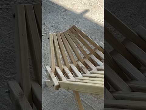 Изготовление кресла (Кентукки) #садоваямебель - Популярные видеоролики рунета
