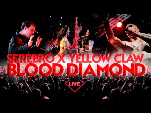 Yellow Claw feat. SEREBRO - BLOOD DIAMOND (LIVE @ Record Trap Moscow 2016) - Популярные видеоролики рунета