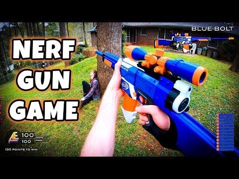 NERF GUN GAME | MODDED MAYHEM 2.0 (First Person Shooter in 4K!) - Популярные видеоролики рунета